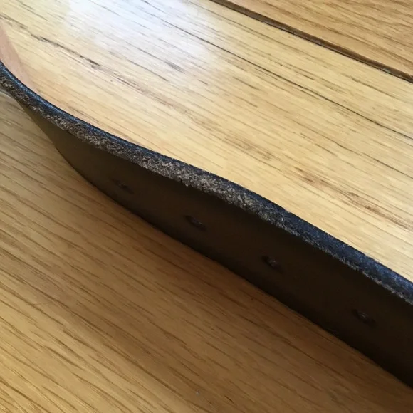 Free People Afterlife Boutique Vintage 1970’s Tooled Brown Leather Boho Belt